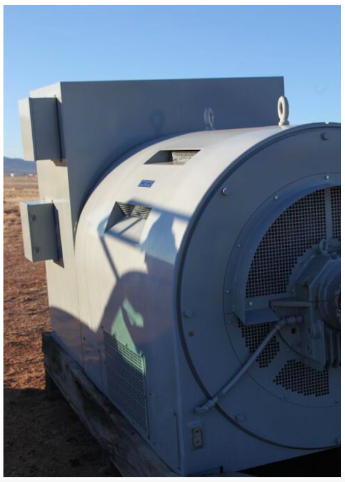 An image of a large, outdoor second hand compressor